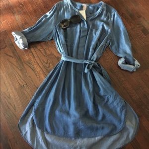H&M Chambray Dress